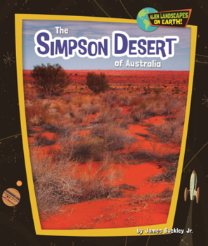 Library Binding Simpson Desert of Australia Book