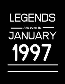 LEGENDS are born in January 1997: 2020 Daily Diary: One page per day with month tabs, one year 366 day fully line and dated journal. The Homemaker's Friend. Jan 1, 2020 to Dec 31, 2020