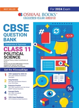 Oswaal CBSE Class 11 Political Science Question Bank