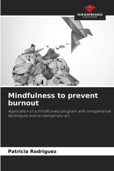 Paperback Mindfulness to prevent burnout Book