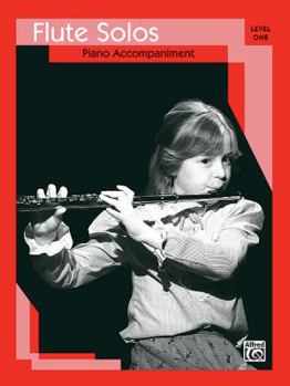 Paperback Flute Solos: Level I Piano Acc. Book