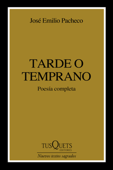 Paperback Tarde O Temprano (Poesía) / Sooner or Later (Poems) [Spanish] Book