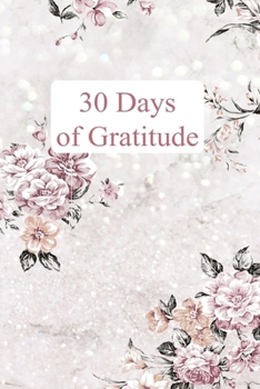 Paperback 30 days to Gratitude Book