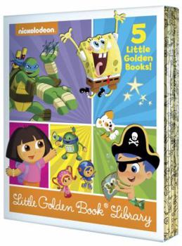 Hardcover Nickelodeon Little Golden Book Library (Nickelodeon) Book