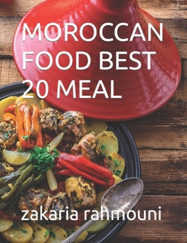 Paperback Moroccan Food Best 20 Meal Book