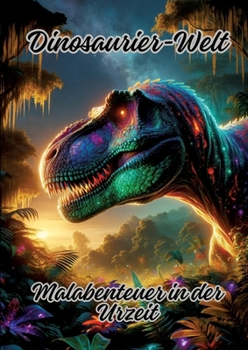 Paperback Dinosaurier-Welt: Malabenteuer in der Urzeit [German] Book
