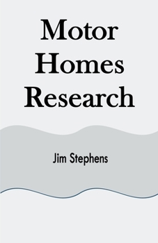 Paperback Motor Homes Research Book