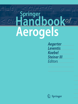 Hardcover Springer Handbook of Aerogels Book