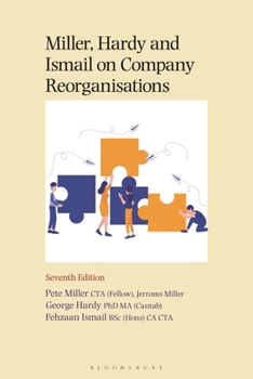 Paperback Miller, Hardy and Ismail on Company Reorganisations Book