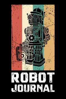 Paperback Robot Journal Book