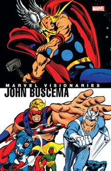 Paperback Marvel Visionaries: John Buscema Book