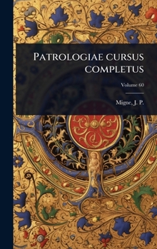 Hardcover Patrologiae cursus completus [Latin] Book