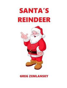 Paperback Santa's Reindeer Book