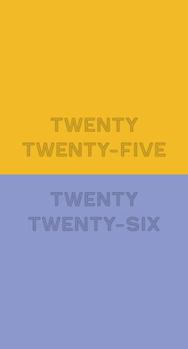 Calendar Color Block 2-Year 2025-26 3.5 X 6.5 Monthly Pocket Planner Book