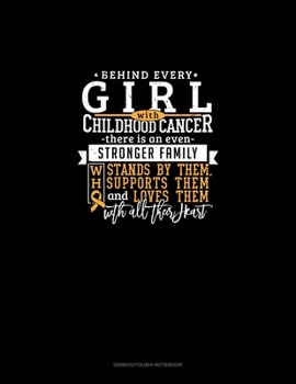 Behind Every Girl With Childhood Cancer, There Is An Even Stronger Family Who Stands By Her, Supports Her And Loves Her With All Their Heart: Genkouyoushi Notebook