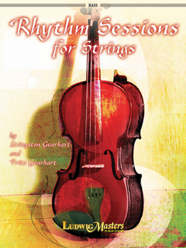 Paperback Rhythm Sessions for Strings, Double Bass (LudwigMasters String Series) Book