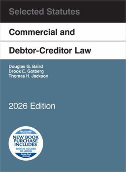 Paperback Commercial and Debtor-Creditor Law Selected Statutes, 2026 Edition Book