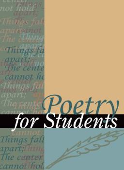 Hardcover Poetry for Students, Volume 48: Presenting Analysis, Context, and Criticism on Commonly Studied Poetry Book