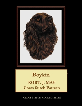 Paperback Boykin: Robt. J. May Cross Stitch Pattern [Large Print] Book