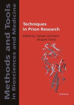 Paperback Techniques in Prion Research Book