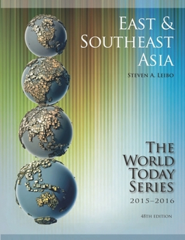 Paperback East and Southeast Asia 2015-2016 (World Today (Stryker)) Book