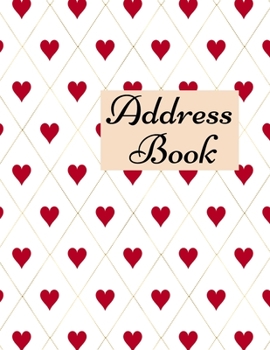 Address Book: Contacts Book, Alphabetical Address Book, Important Dates Tracker - 8.5x11 Inch