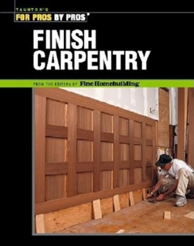 Paperback Finish Carpentry Book