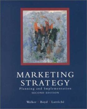 Paperback Marketing Strategy: Planning and Implementation Book