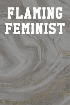 Flaming Feminist: Blank Ukelele Tab Notebook 6”x9” 120 Pages