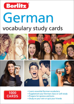 Cards Berlitz Language: German Study Cards Book