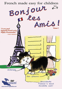 DVD Bonjour Les Amis Volume 3 Book