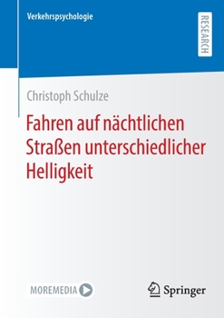 Paperback Fahren auf nächtlichen Straßen unterschiedlicher Helligkeit [German] Book