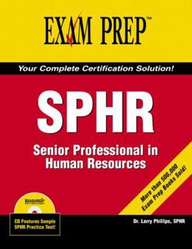 Paperback SPHR: Senior Professional in Human Resources [With CDROM] Book