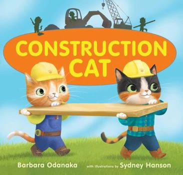 Hardcover Construction Cat Book