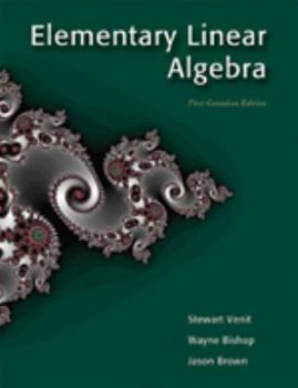 Hardcover CDN ED Elementary Linear Algebra Book