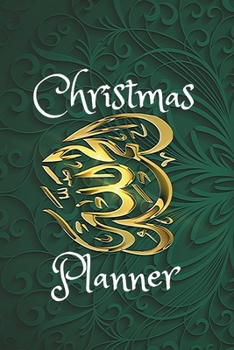 Paperback Christmas Planner: Organizer, Calendar, Schedule, New Year Agenda, Notebook, (110 Pages, Lined, 6 x 9) Book