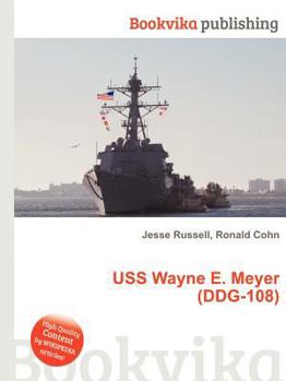 Paperback USS Wayne E. Meyer (Ddg-108) Book