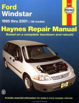 Paperback Ford Windstar, 1995-2001 Book