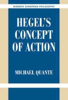 Hardcover Hegel's Concept of Action Book