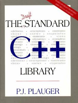 Paperback The Draft Standard C++ Library Book