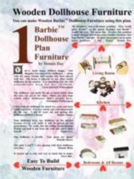 Paperback Barbie Dollhouse Plan Furniture Book