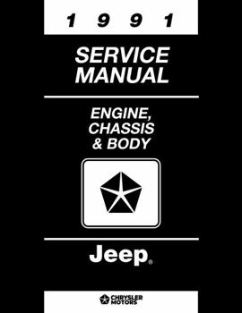 1991 Jeep Shop Manual (2-Volume) By Detroit Iron
