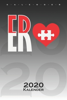 Partnerkalender Er und Sie "Er" Kalender 2020: Jahreskalender für Paare und beste Freunde (German Edition)