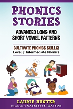 Paperback Phonics Stories, Advanced Long and Short Vowel Patterns Book