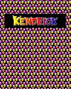 Paperback 120 Page Handwriting Practice Book with Colorful Alien Cover Kendrick: Primary Grades Handwriting Book