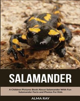 Paperback Salamander: A Children Pictures Book About Salamander With Fun Salamander Facts and Photos For Kids Book