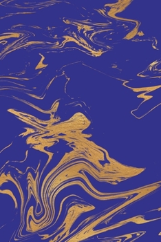 Paperback Rainbow and Gold Marble Composition Notebook - Small Ruled Notebook - 6x9 Lined Notebook (Softcover Journal / Notebook / Diary) Book