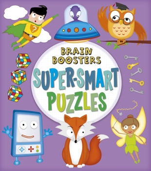 Paperback Brain Boosters: Super-Smart Puzzles Book