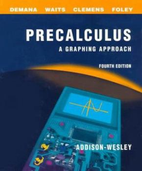 Hardcover Precalculus: A Graphing Approach School Edition Book
