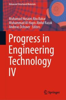 Hardcover Progress in Engineering Technology IV Book
